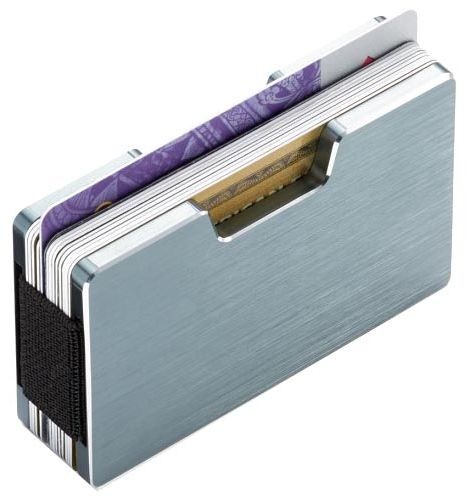 Philippi Etui na karty z klipem (srebrne) Cooper P218003