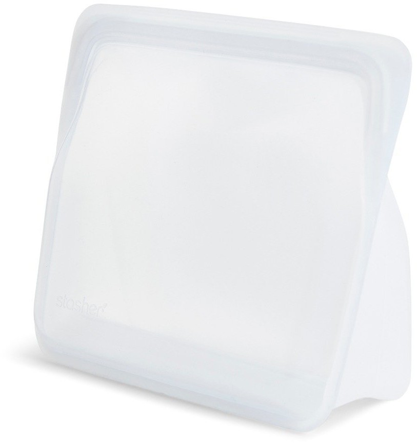 Stasher Torebek wielofunkcyjna Stasher Stand-up Bag - clear STSU01