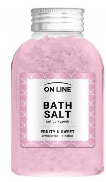 On Line SÓL DO KĄPIELI 600G FRUITY&SWEET