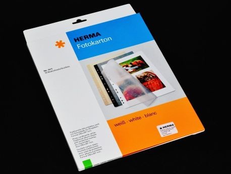 Herma Fotokarton 230 x 297 mm wei 10 Blatt - 7571