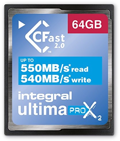 Integral UltimaPro X2 32 GB CFast 2.0 pamięć flash 64 gb INCFA64G-550/540