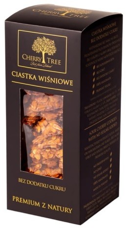 Cherry Tree Ciastka wiśniowe bez dodatku cukru Cherry Tree 150g C76D-928AC