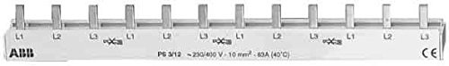 ABB szyna fazowa (3-fazowy, 12 Pins, 16 MM), PS3/12/16 PS3/12/16