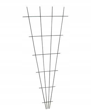 Podpora Krata do roślin pnących 150x75cm Wachlarz