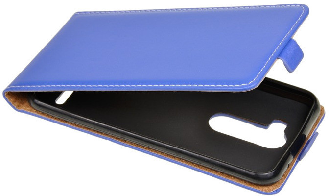 Flexi Zalew mobile ETUI KABURA do LG X Mach K600 niebieski - niebieski