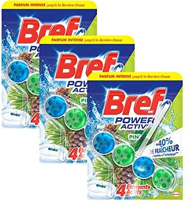 Bref bref power Activ Pin płyn do czyszczenia WC-, 50 G, 3 sztuki 1843669