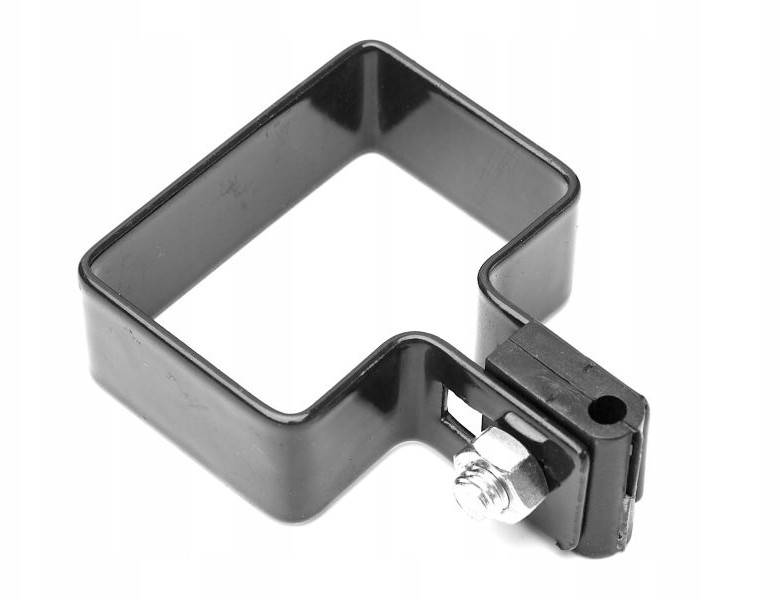 Obejma końcowa 60x40 mm do paneli 4 mm - Antracyt