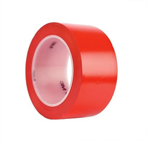 3M 3 m 7000047451 taśma klejąca z miękkiego PCW, 471 °F, 12,7 MM X 33 m, 0,13 MM, czerwony (72 szt.) T963471R