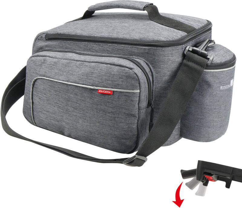 KlickFix KlickFix Rackpack Sport Luggage Carrier Bag UniKlip, grey  2021 Sakwy 0268USGR