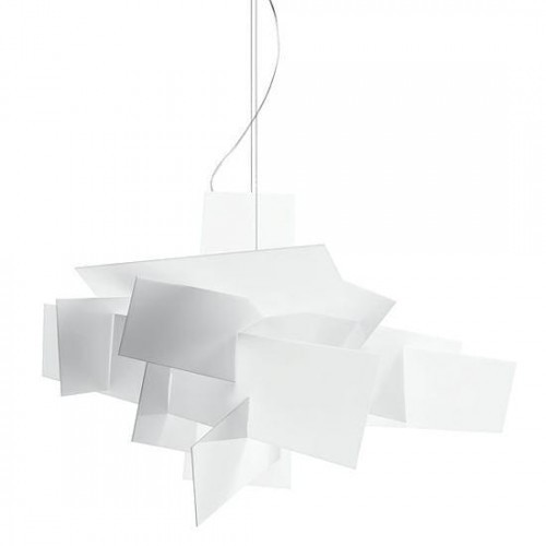 KingHome Lampa wisząca BANG BANG 65 biała - akryl, aluminium, stal XCP3562S [12462414]