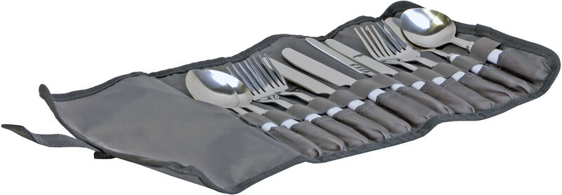 Vango Vango Family Cutlery Set, szary  2022 Sztućce turystyczne ACXCUTLERRLEW27