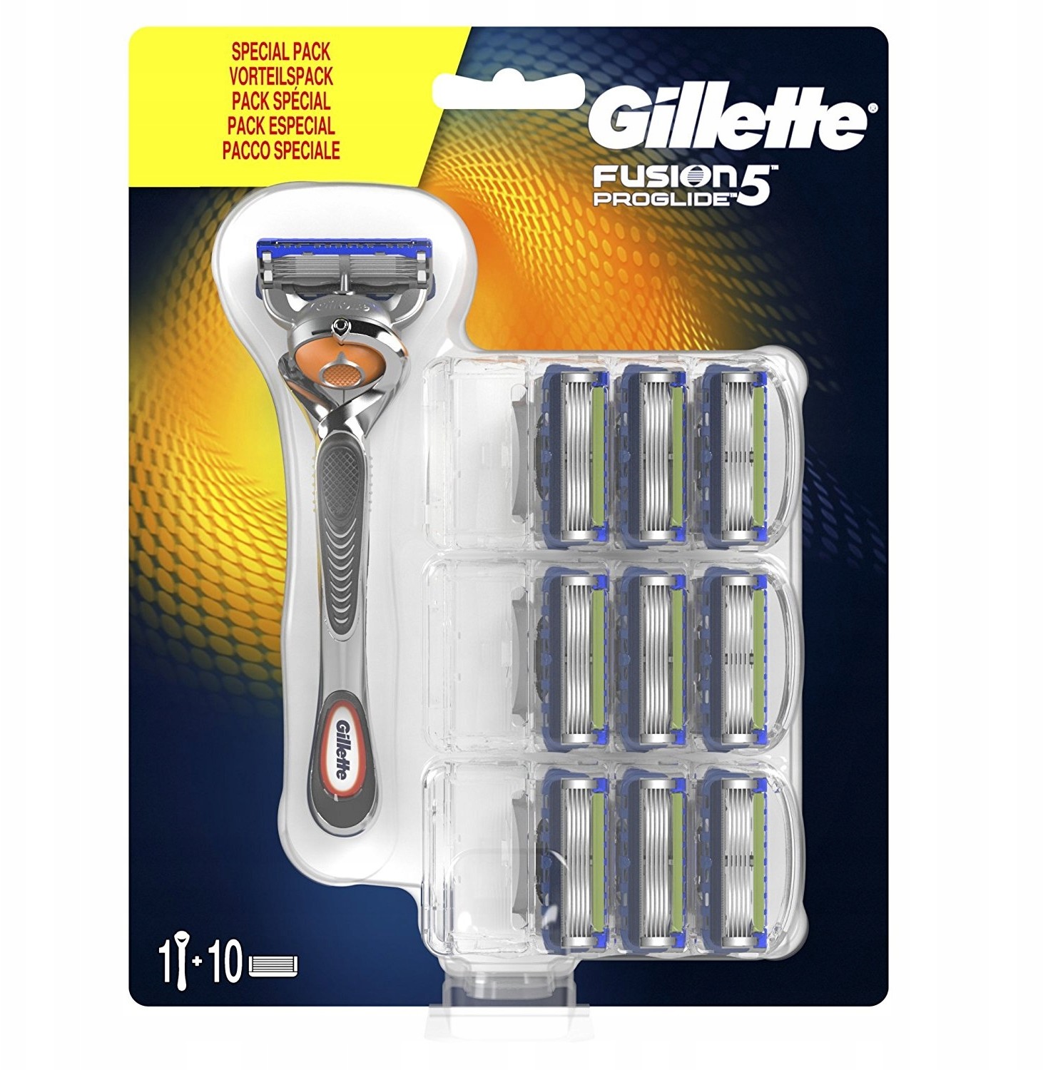 Gillette Fusion 5 Proglide Flexball masz+10 szt up