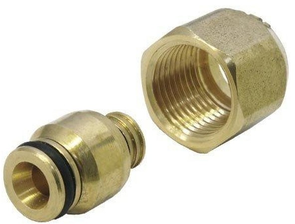 KAN Przyłącze do rur wielowarstwowych therm PEX 16 mm x 3/4