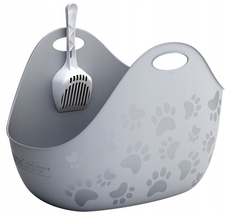 Nowość! Litter Locker Kuweta Dla Kota 57 CM Szara!