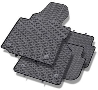 Geyer & Hosaja Dywaniki gumowe Geyer &amp Hosaja do VW Volkswagen Touran I 2003-2010) CZARNE 1012651 1012651