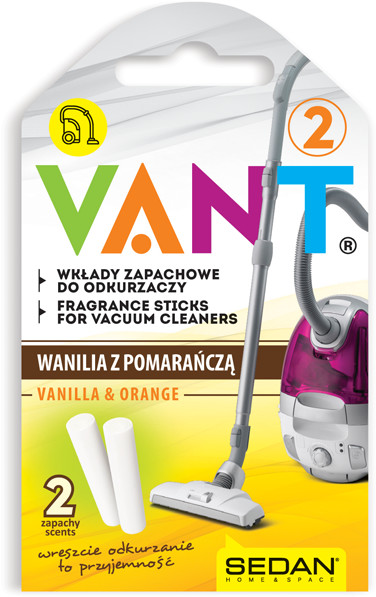 Zapach Do Odkurzaczy Wkład - Vanillia & Orange