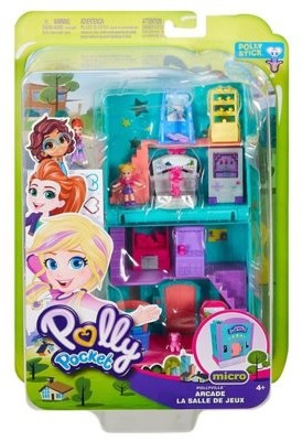 Mattel Zestaw figurek Polly Pocket Pollyville Arcade 1_693552