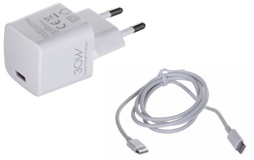 iBox ŁADOWARKA SIECIOWA I-BOX C-38 PD30W USB-C, KABEL ILUC38CW