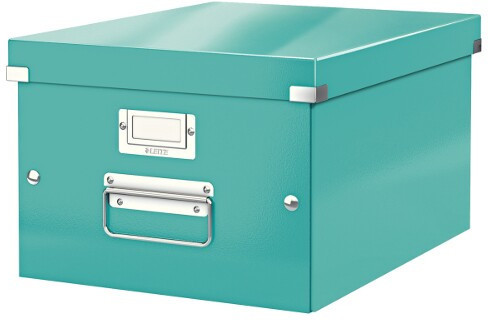Leitz 60440051 Pudełko Click & Store A4 Turkusowy 60440051