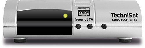 TechniSat EUROTECH T2 IR DVB-T/T2 HD RECEIVER (nieograniczonym, HDTV, HDMI, Irdeto dostęp do systemu, 12 V) srebrny 0001/4923