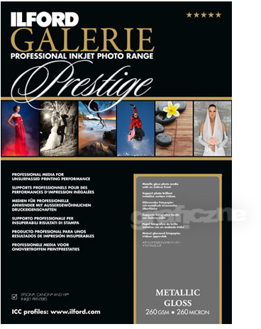 ILFORD Galerie Prestige Metallic Gloss 10x15 260 g 2002724