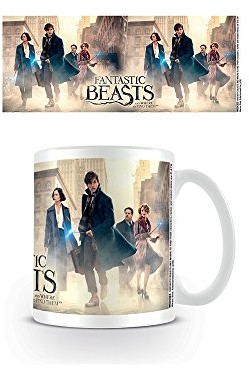 Fantastic Beasts and Where to Find Them Fantastic Beasts and Where to Find them kubek do kawy New York Streets Biały MG24323