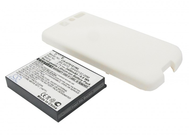 Cameron Sino HTC Desire BA S410 2400mAh 8.88Wh Li-Ion 3.7V powiększony biały
