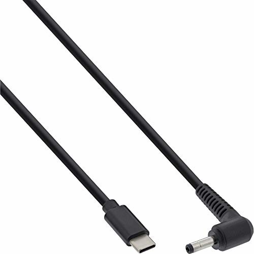 InLine USB typu C do BenQ/ASUS Notebook (okrągła/mały) kabel do ładowania, 2 m 26675