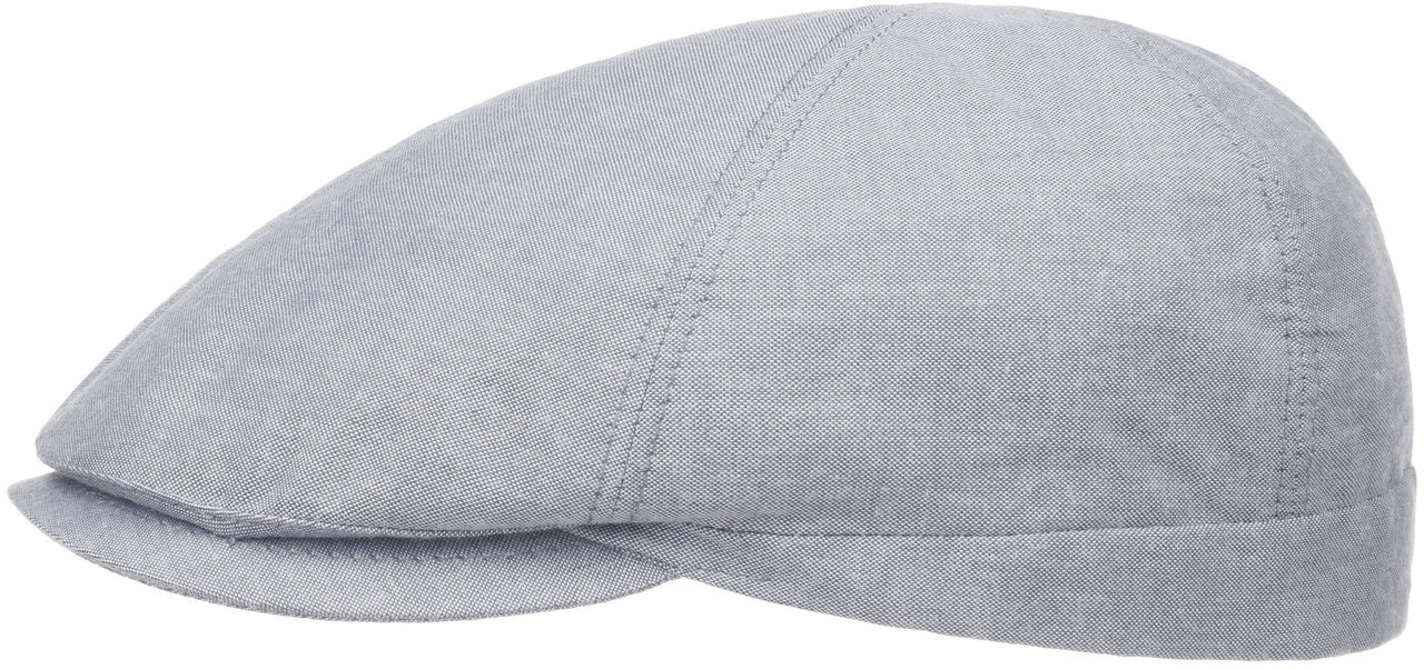 Plaski Kaszkiet 6 Panel z Ochroną UV, niebieski nakrapiany, 57 cm