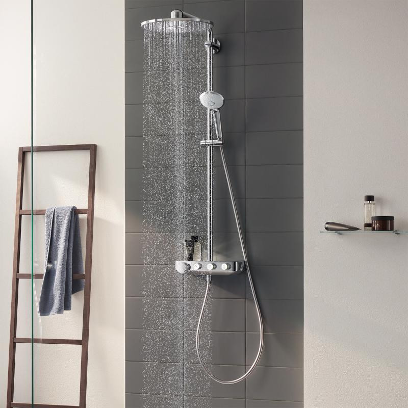 Grohe Euphoria System Smartcontrol 310 Duo Zestaw prysznicowy natynkowy z termostatem chrom 26507000