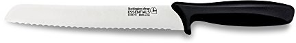 Rockingham Forge 8007BR nóż do chleba, stal nierdzewna, czarny, 20 cm
