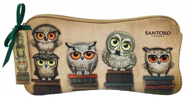 Santoro Santoro neoprenowe etui Book Owls 271EC11