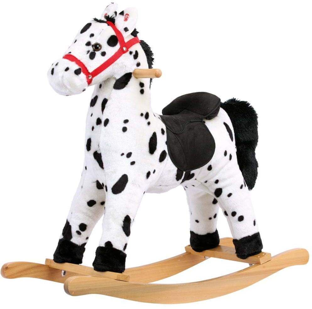 top Bino koń na biegunach pluszowy siwy # z wartością produktów powyżej 89zł!