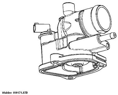Wahler Termostat, żrodek chłodzący 410171.87D