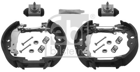 FEBI Zestaw szczęk hamulcowych FEBI 43615
