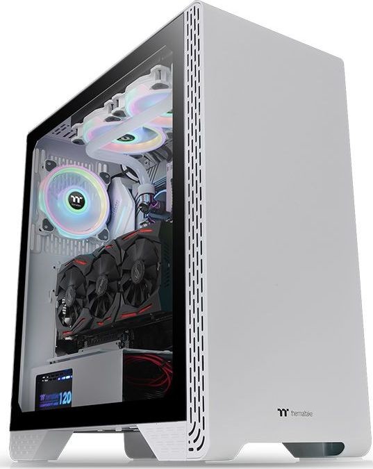 Thermaltake S300 Tempered Glass Snow (CA-1P5-00M6WN-00)