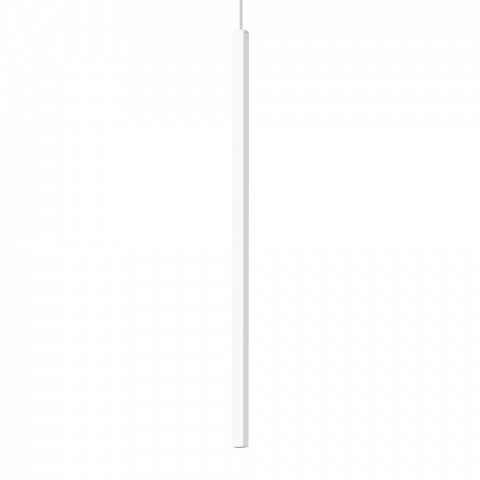 Ideal Lux Lampa wisząca Ultrathin SP1 Big Square 194172 nowoczesna oprawa w kolorze białym 194172