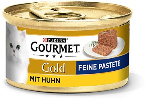 Purina GOURMET Gourmet 12176062 Mokra Karma z Kurczakiem dla Kotów, 12 x 85 g 12176062