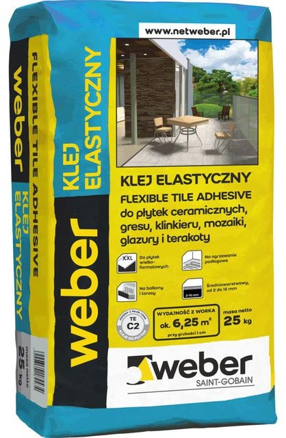 Weber Elastyczna zaprawa klej$138ca DO P$139YTEK ZP414