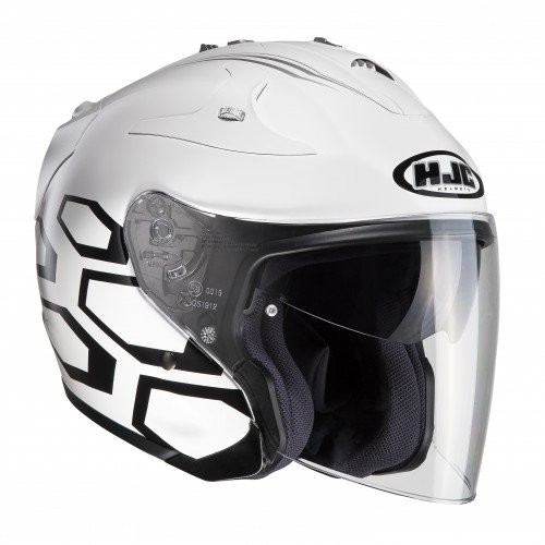 HJC Helmets HJC kask  Motocykl  HJC  FG-Jet dukas MC10, S, Bianco 1654_20274