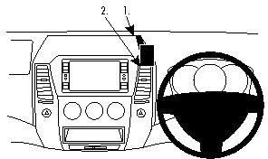 Brodit ProClip 654478 Center mount do Mitsubishi Challenger 10  14 654478
