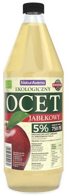 NaturAvena NaturAvena Ocet jabłkowy 5% BIO 750 ml () 133420