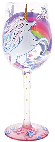 Unbekannt Lolita Unicorn Wine Glass, szkło, Multi, 85 x 85 x 225 cm 6001629