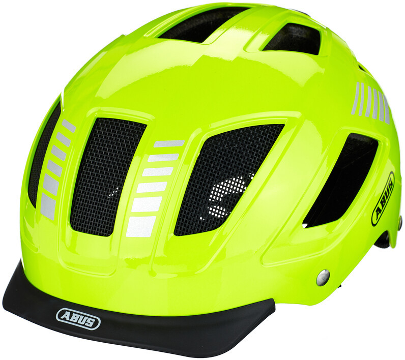 Abus Hyban 2.0 Signal Kask, signal yellow M | 52-58cm 2021 Kaski miejskie i trekkingowe 86908