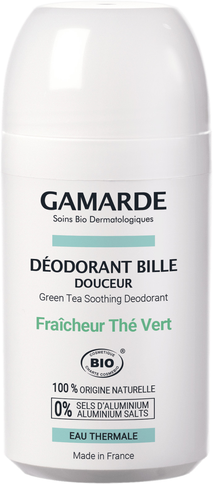 Gamarde Gamarde - Dezodorant w kulce  odświeżająca zielona herbata  50 ml