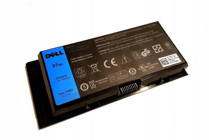 Dell Bateria 9-Cell 97Wh FV993 FV993