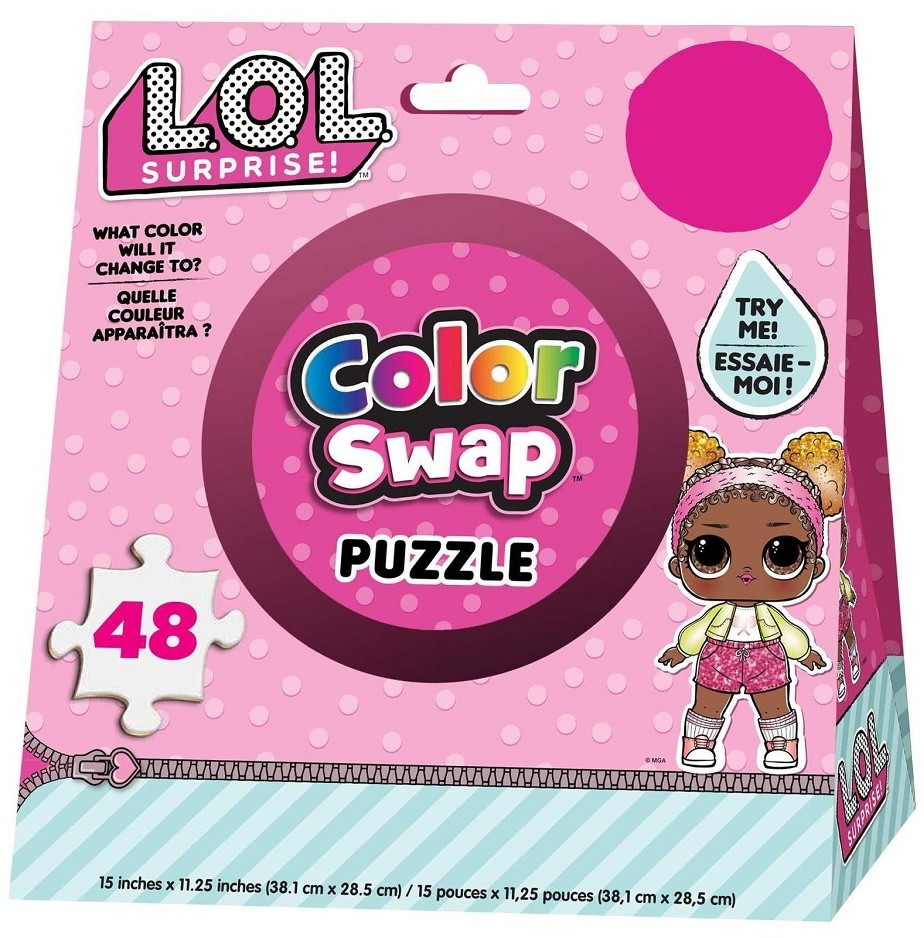 Spin Master L.O.L Puzzle zmieniające kolor 6053795