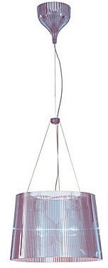 Kartell 9080 Ge lampa wisząca, przezroczysta 09080P2