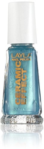 Layla Cosmetics Layla Cosmetics 1243R23-073 Ceramic Effect lakier do paznokci - vibrant blue, 1 opakowanie (1 x 0,01 l)