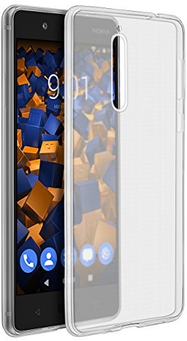 mumbi Ultraslim pokrowiec do Nokia 8 pokrowiec ochronny przezroczysty (Ultra Slim  0.70 MM) 24241-Nokia 8